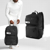 Puma 包包 Deck Backpack 男款 女款 黑 白 後背包 雙肩包 大容量 多收納 07951201