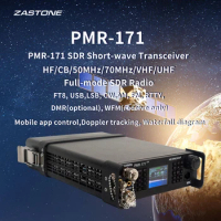 ZASTONE PMR171 SDR Short Wave Transceiver HF CB 50MHz 70MHz VHF UHF All Mode Mobile Radio FT8 USB LSB CW AM FM RTTY WFM DMR