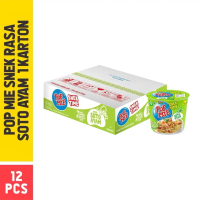 Popmie Snek Rasa Soto 1 Dus isi 12 pcs