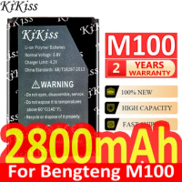 2800mAh KiKiss Powerful Battery For Bengteng M100 4G Wifi Router mini router 3G 4G Lte