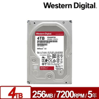 WD 紅標Pro 4TB 3.5吋NAS硬碟 盒裝公司貨 WD4003FFBX