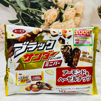 日本 有樂製果 雷神巧克力  迷你雷神 綜合堅果風味 143g 個別包裝｜全店$199免運