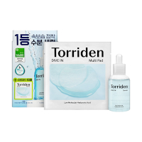 Torriden 5D微分子玻尿酸保濕精華 50ml+保濕棉片 10片