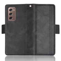 For Samsung Galaxy Z Fold 2 Case Wallet Flip Style Leather Magnet Phone Bag Cover For Samsung Galaxy Z Fold2 5G With Photo Frame