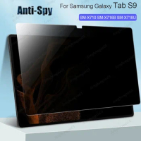 For Samsung Galaxy Tab S9 11" SM-X710 Privacy Screen Protector For Samsung Galaxy Tab S9 Plus S8 S7 FE Plus A8 10.5 Privacy Film