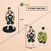 Action Figure Anime Demon Slayer Tanjiro Rengoku Zenitsu Nezuko Giyu Shinobu Gyomei Akaza Gyomei Him