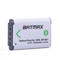 Batmax 1Pc 1600mAh NP-BX1 NP BX1 np bx1 Battery for SONY DSC RX1 RX100 RX100iii M3 M2 RX1R WX300 HX300 HX400 HX50 HX60
