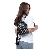 MLB KOREA MONOGRAM MINI BACKPACK NEW YORK YANKEES BLACK