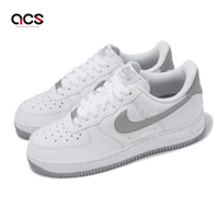 Nike 休閒鞋 Air Force 1 07 男鞋 女鞋 白 灰 灰勾 百搭 小白鞋 AF1 FJ4146-100