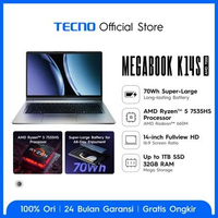 TECNO MEGABOOK K14S AMD Ryzen 5 - 7535HS 8 + 512 GB