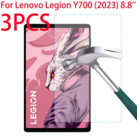 3 Pieces HD Scratch Proof Tempered Glass Screen Protector For Lenovo Legion Y700 8.8 inch 2023 Tablet Protective Film TB-320FU