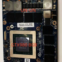 High quality gtx980m GTX 980M graphics card N16E-GX-A1 8GB GDDR5 MXM for Dell 18 M18X R2 R3 R4 Alienware MSI HP Clevo with X-Sup