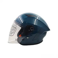 Helm Half Face Force Spoiler X1 NS Ukuran XXL Besar Big Size Dewasa Pria Wanita Kaca Motorcycle XXL 