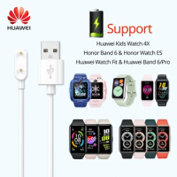 HUAWEI 60CM USB Charging Cable Portable For Huawei Kids Watch 4X Huawei Watch Fit Huawei Band 6/Pro Honor Band 6/Honor Watch ES