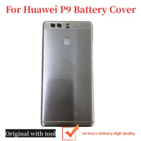 Original For Huawei P9 Battery Cover Rear Housing Case Replacement Parts Back Battery Door Housing Cover