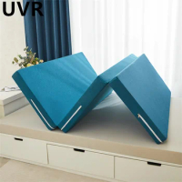 UVR Foldable Ventilate Latex Mattress Slow Rebound Memory Foam Filling Student Dormitory Tatami Bedroom Hotel Double Mattress