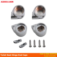 AI0001100R For Roca Dama Giralda Senso &amp; Hall Soft Close Toilet Seat Hinge Metal End Caps Only