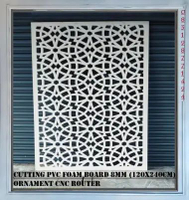 Cutting PVC Board 8mm Ukuran 120x240CM | Ornament CNC Router