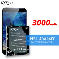 New 3000mAh High Quality NBL-40A2400 Battery for TP-link Neffos Y5s TP804A TP804C Cell Phone Battery +Tools Kits