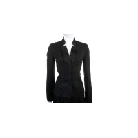 KENZO-antonio marras 黑色刺繡設計西裝外套