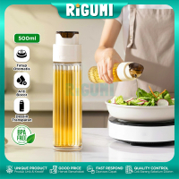 Botol Minyak Goreng Kaca 500 ML Tutup Otomatis Anti Bocor Dispenser Minyak Olive Oil BPA Free