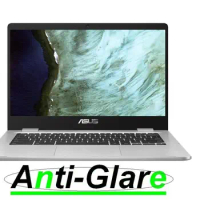 2X Ultra Clear / Anti-Glaree / Anti Blue-Ray Screen Protector Guard Cover for 14" ASUS Chromebook C423 NanoEdge Display Laptop