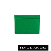 【RABEANCO】頂級牛皮簡式卡片夾(綠)