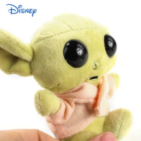 10cm Star Wars Alien Baby Yoda Plush Yoda Master Yoda Soft Stuffed Cute Animal Pendant Doll with Hook Keychain Birthday Gift
