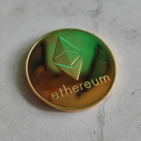 Koin Fisik Langka Kripto ETH Ethereum Untuk Koleksi Gift Souvenir Coin Crypto
