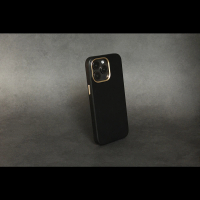 【UNIC】UNIC皮革磁吸手機殼極簡黑iPhone15/ Plus/15 Pro/ProMAX(真皮)
