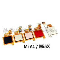 New Original Fingerprint Scanner For Xiaomi Mi A1 / Mi 5X MiA1 Touch Sensor ID Replacement Part Repair Home Button Key Flex Cabl