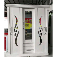 Lemari 3 Pintu Sliding Teakblok Cat Duco Bisa Custom Termurah Terlaris Cirebon Indramayu Majalengka 