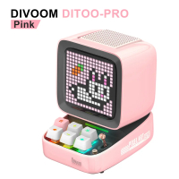 Divoom ditoo-Pro Bluetooth desktop Bluetooth speaker portable kids lometric time clock pixel art r g