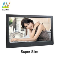 10inch small new electronic digital photo frame with mp3 mp4 video player