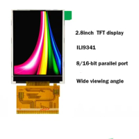 2.8 inch TFT LCD screen 240*320 driver ILI9341SPI ST7789V serial Port 37PIN TFT Display