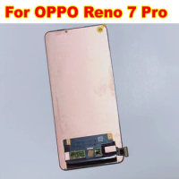 100% Original Working LCD Display Touch Panel Screen Digitizer Assembly Sensor Mobile Pantalla For OPPO Reno 7 Pro 5G PFDM00