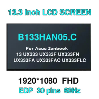 Original B133HAN05.C for Asus Zenbook 13 UX333 UX333F UX333FN UX333FA UX333FAC UX333FLC Laptop Lcd Screen Display Matrix