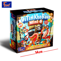 Board game-Đi tìm kho báu Mini 6 Foxi-phát triển tư duy toàn diện-kỹ năng quản trị và logic