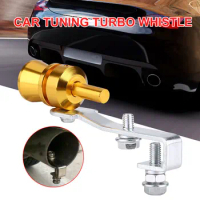 Aluminum Alloy Car Roar Maker Turbo Sound Whistle Universal Turbo Exhaust Whistle Sound Booster Blow Off for Car Styling Tunning