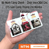 Bộ Núm Chốt Salaya Inox CTS Gắn Càng Thắng Nhiều Dòng Xe Máy Chuẩn Inox304