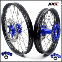 KKE 21/19 Complete MX Dirt Bikes Wheels Rims Set For KTM SX SXF XC XCW XCF 125 150 200 250 300 350 450 505 525 2003-2021 Discs