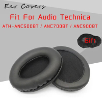 Ear Pads For Audio Technica ATH-ANC500BT ATH-ANC700BT ATH-ANC900BT Headphone Earpads Replacement Headset Ear Pad PU Leather