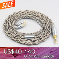 99% Pure Silver + Graphene Silver Plated Shield Earphone Cable For Vision Ears VE2 VE3 VE4 VE5 VE6 VE6X VE8 1964 ears 64