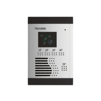 【KINGNET】Hometek HVP-255H 室外型 5按鍵彩色影像門口機 防雨防塵 具電鎖抑制(門禁對講機系列)