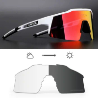 Photochromic Men Women 2024 Cycling Glasses MTB Bike Goggles Racing Eyepieces Bicycle Eyewear Sport Fishing Running Sunglasses