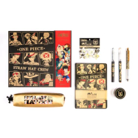 Hot Sale 7 Pcs/Set Fun Pen Set Ballpoint Pen Set Christmas Party Gift  Pledge Everyday