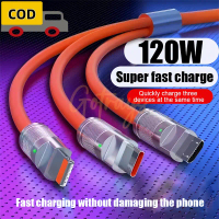 Original 120W 10A Super Fast Charge Type-C Liquid Silicone Cable Quick Charge USB Cable Micro Usb ka