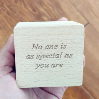 Customized Engraved Music Box, Photo Gifts, Mother's Day Anniversary, No One as Special as You Are