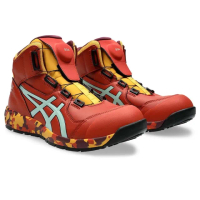 【asics 亞瑟士】1273A053-600(WINJOB BOA 快旋鈕 CP304 高筒 Gel 輕量 防護鞋 工作鞋 塑鋼 寬楦)