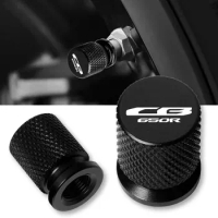 For Honda CB 650R CB650 R CB650R All Years Universal Motorcycle CNC Aluminum Accessories Wheel Tire Tyre Valve Stem Cap Covers